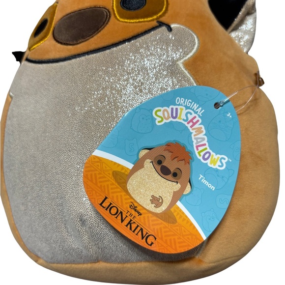 The Lion King Timon Squishmallows Plush Toy NWT - Picture 2 of 4